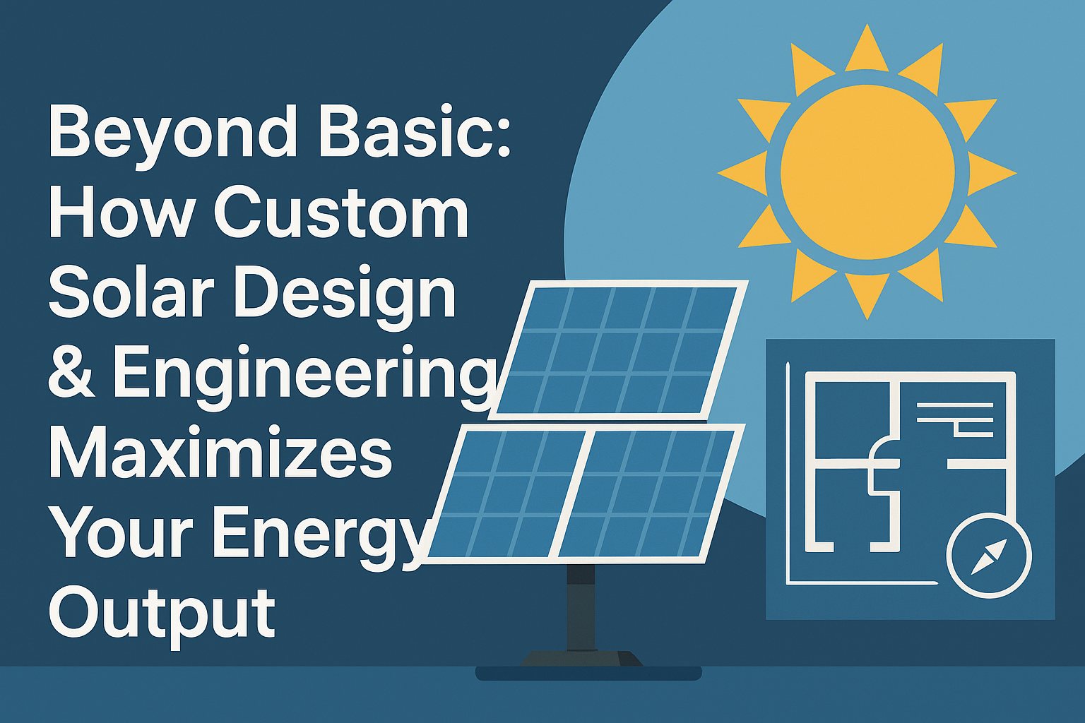 Beyond Basic: How Custom Solar Design & Engineering Maximizes Your Energy Output