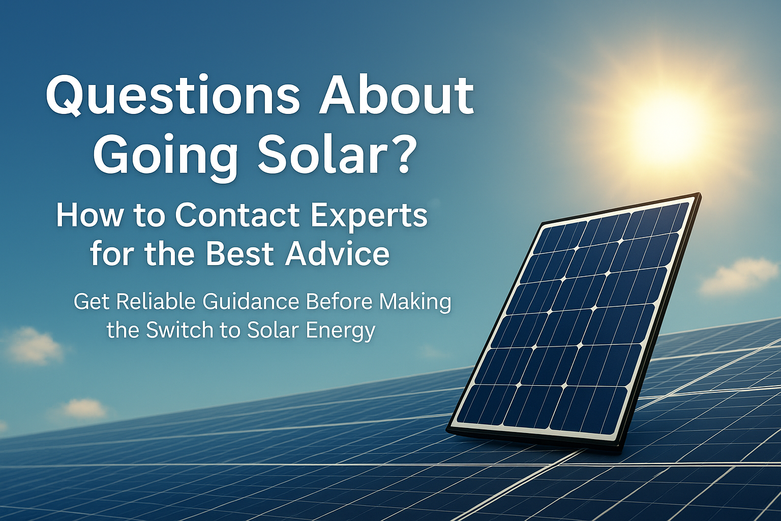 How to Navigate Your Solar Journey: Expert Guidance for a Brighter Future