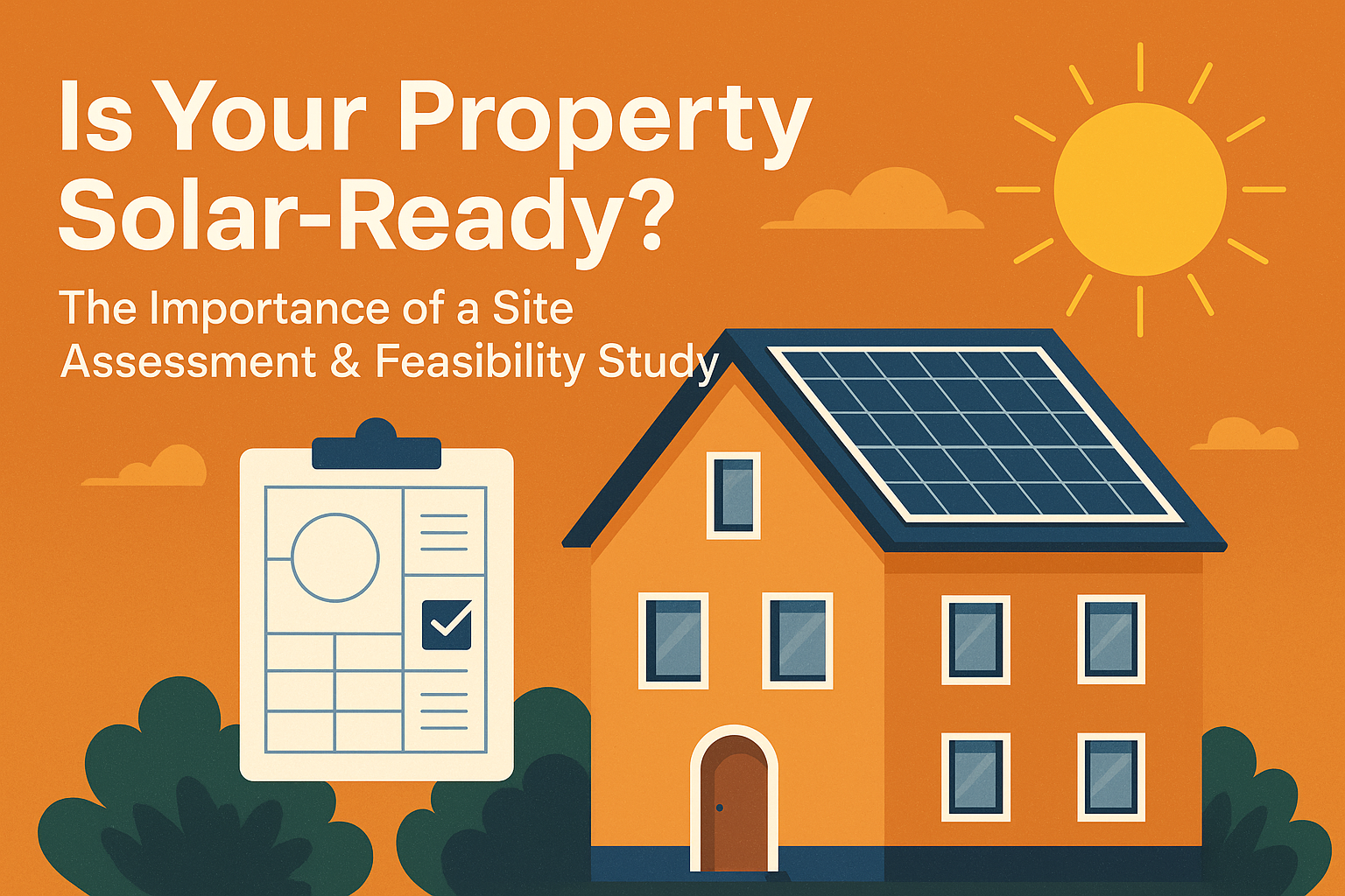 Is Your Property Solar-Ready? The Ultimate Guide to Site Assessments & Feasibility Studies