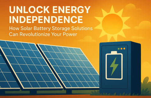 Unlock Energy Independence: How Solar Battery Storage Solutions Can Revolutionize Your Power