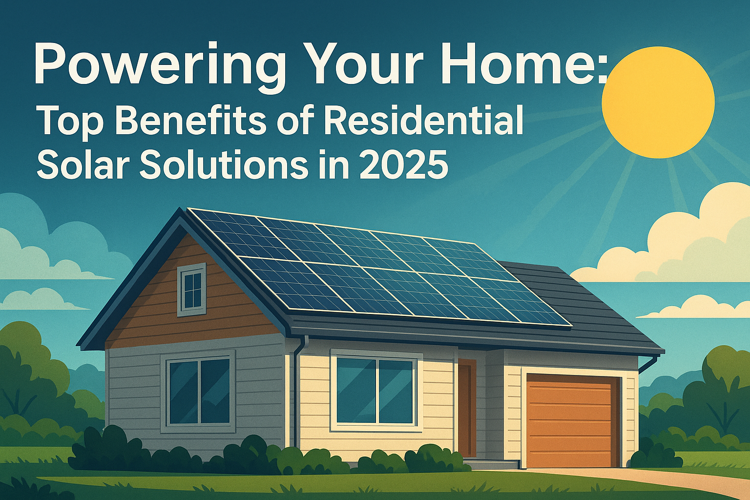 Powering Your Home: Top Benefits of Residential Solar Solutions in 2025