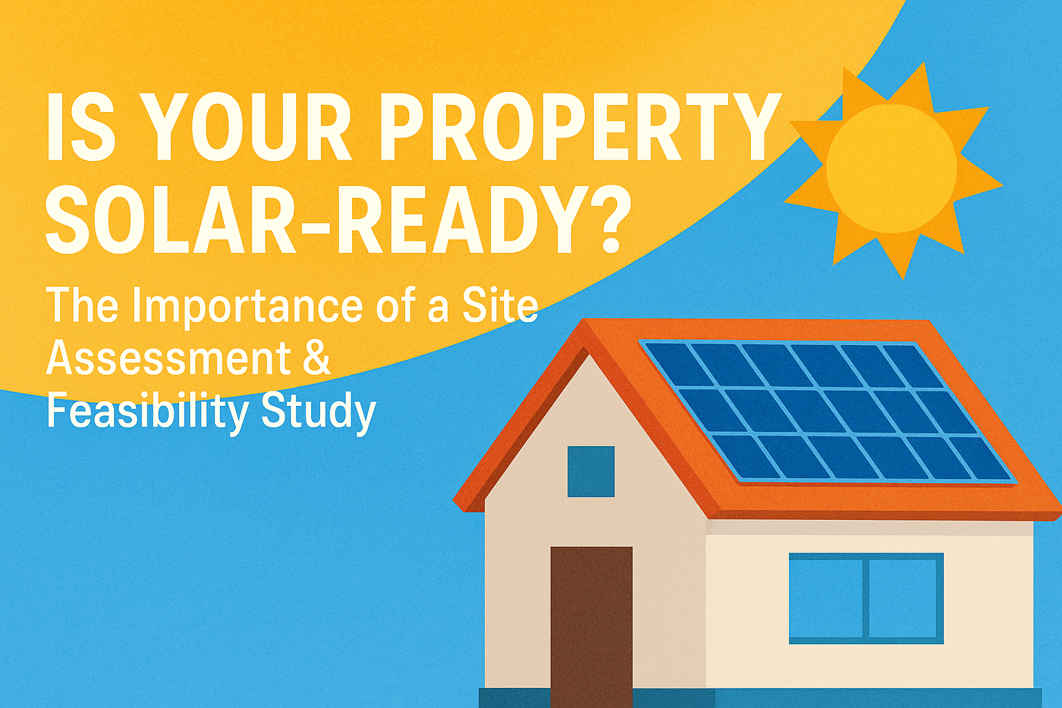 Is Your Property Solar-Ready? The Importance of a Site Assessment & Feasibility Study