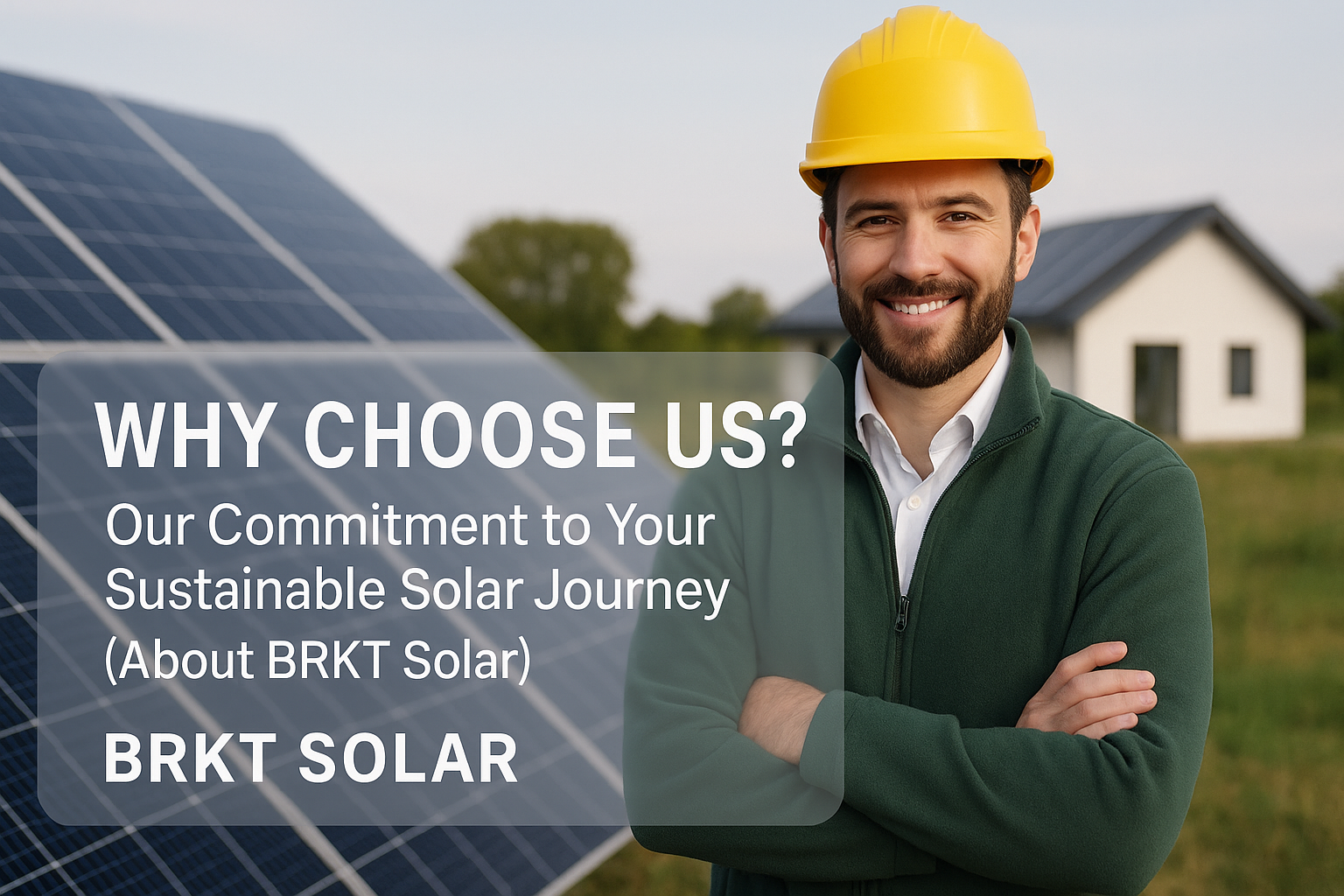 Why Choose Us? Our Commitment to Your Sustainable Solar Journey (About BRKT Solar)